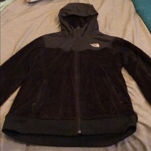 Black North Face jacket